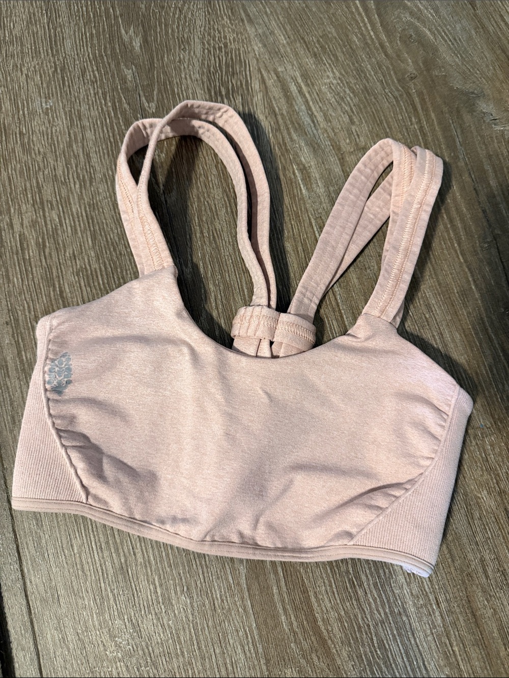 Free people Light Blush Pink Sports Bra